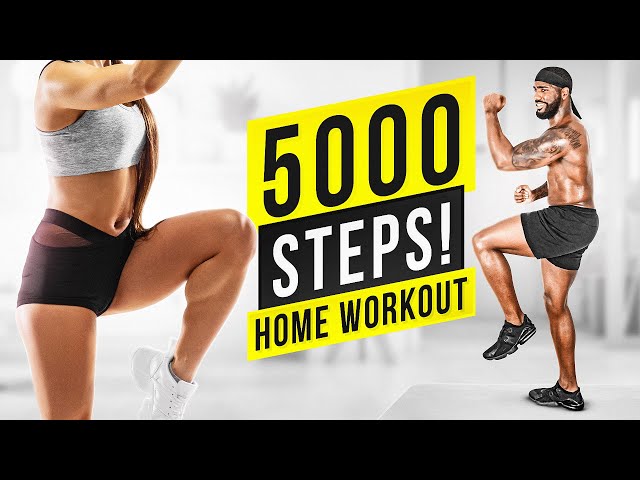 Fast WALKING for 30 Minutes | 5000 STEPS (Burn 450+ Calories)
