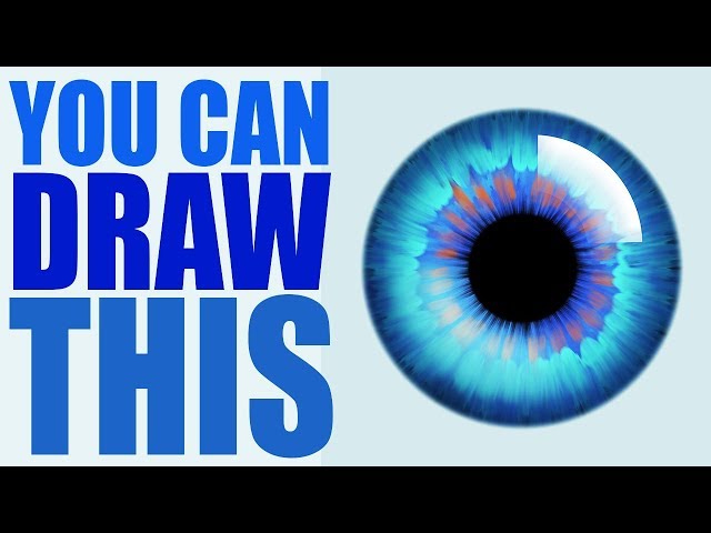 ANYONE Can Draw This Iris in PROCREATE | procreate drawing tutorial for beginners