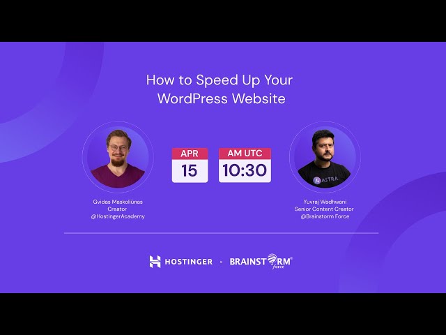 Learn How to Speed Up Your WordPress Website Like a Pro