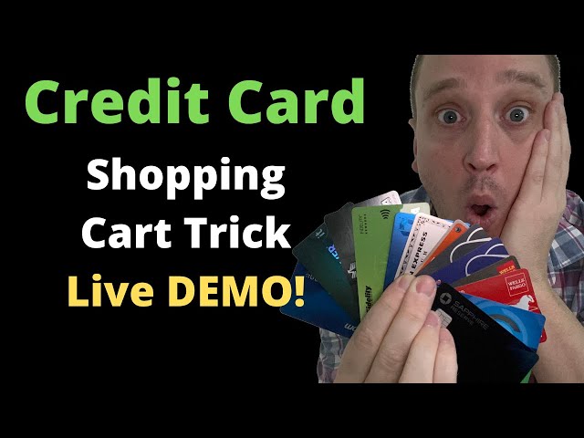 Shopping cart trick LIVE DEMO | Instant pre-approval for credit cards!