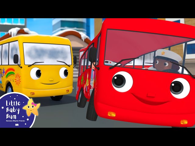 Ten Little Buses! | Little Baby Bum - Nursery Rhymes for Kids | Baby Song 123