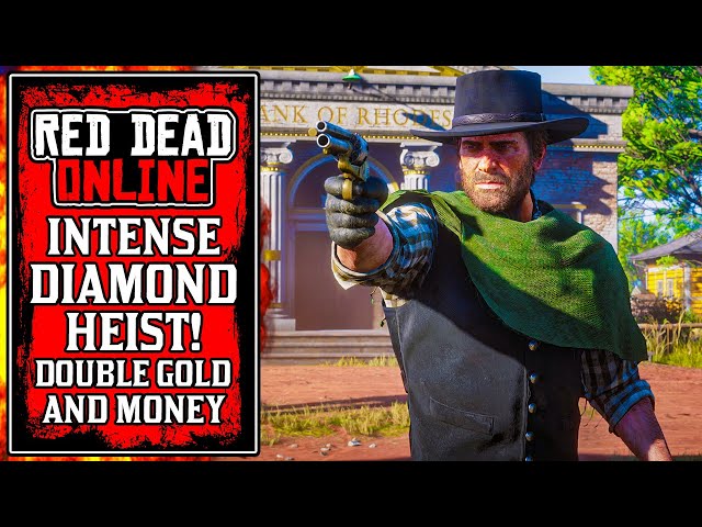 This Intense DIAMOND HEIST in Red Dead Online Has INSANE GOLD & MONEY Payouts! (RDR2 New Update)