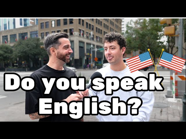 Can Americans Speak REAL English?