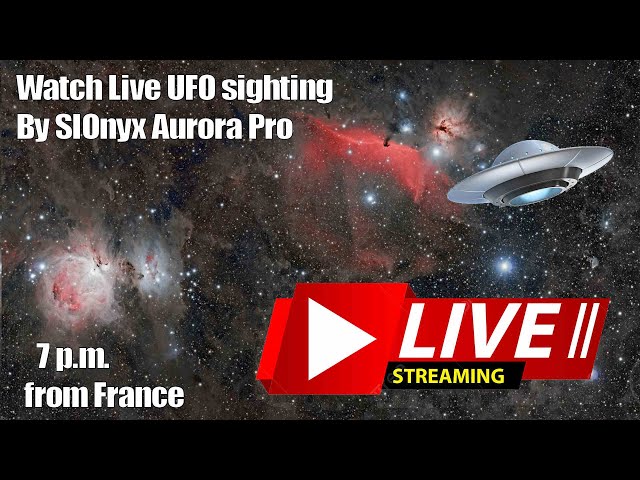Watch Live (Jan 17, 2024) by Telescope & SIOnyx, UAPs