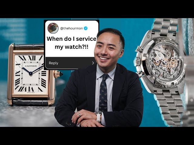 When do I SERVICE my watch? Cartier Tank vs JLC Reverso? - Q&A December 2023