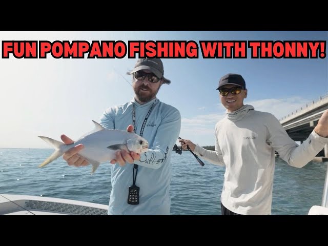 Easy Method For Catching Pompano Using Super Small Jigs
