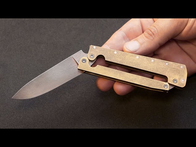Knife Making - Lever Folder Knife