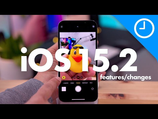 iOS 15.2 Changes and Features - App Privacy Report, Search Playlists, Hide My Email & More!