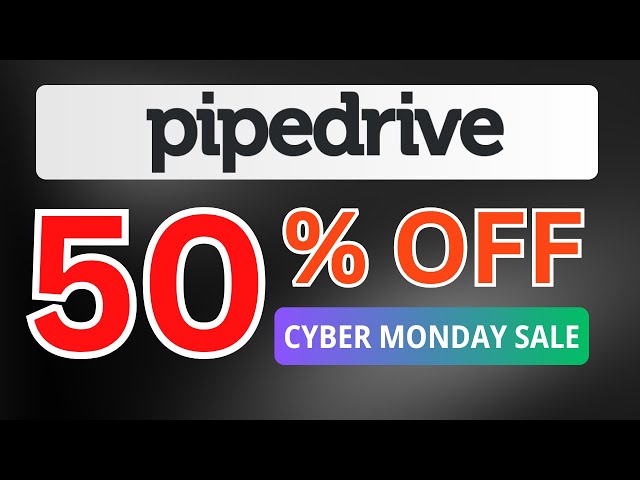{17% OFF} Pipedrive Cyber Monday Sale 2024 - Best CRM Software Deals