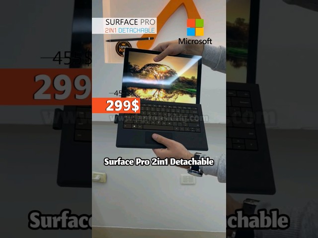 Microsoft Surface Pro 2in1 Core i5-6300u 12.3" Pixelsense Touch Detachable Laptop Hands-on