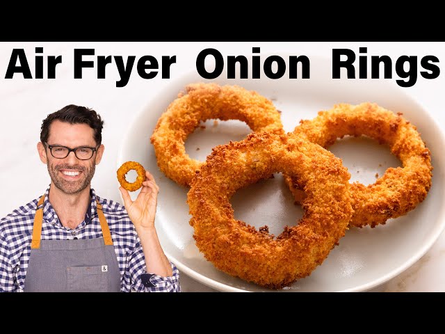 EASY Air Fryer Onion Rings Recipe