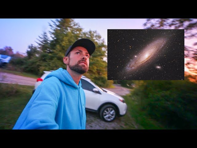 Taking a Picture of THE ANDROMEDA GALAXY