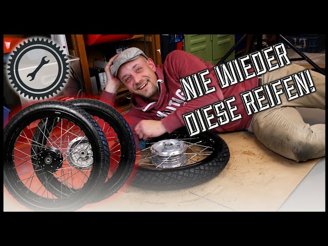 Simson Reifen - Diese Reifen haben es in sich! - Ohne Kratzer aufziehen
