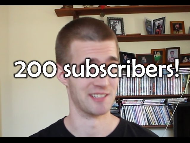 200 Subscribers: 200 Thank-Yous!