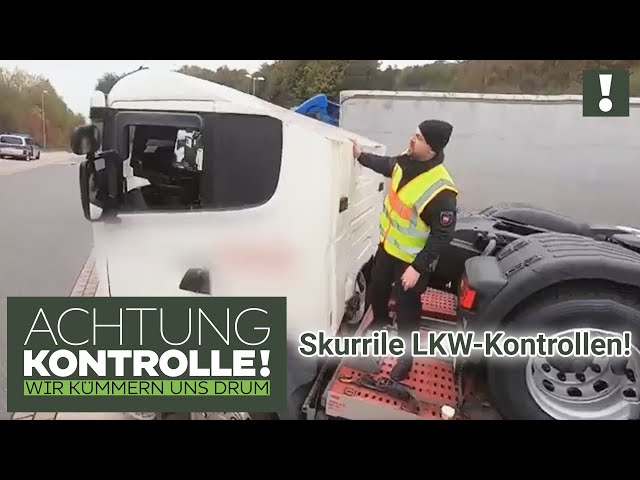 🚚 Die skurrilsten LKW-Verstöße! 🚚 3 LKW-Kontrollen | Achtung Kontrolle