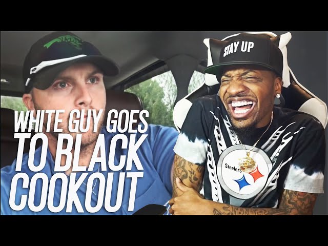WHITE GUY GOES TO FIRST BLACK COOKOUT! (REACTION!!!)