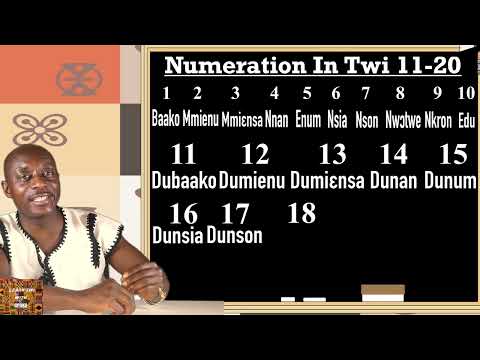 Numeration In Twi