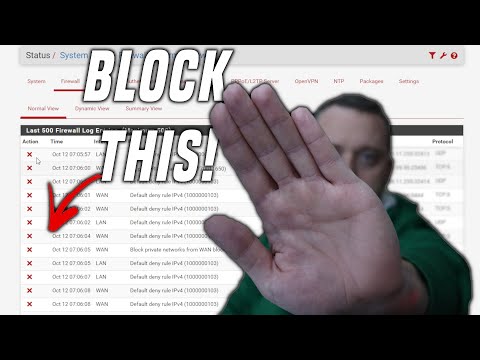 Block Bad Internet Traffic | How to use Blocklists | pfsense