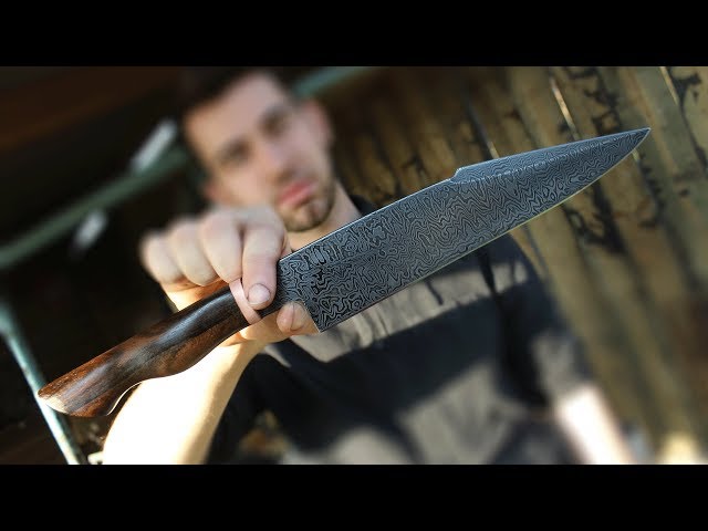 Damascus BBQ Chef knife - 3 day class with Bram