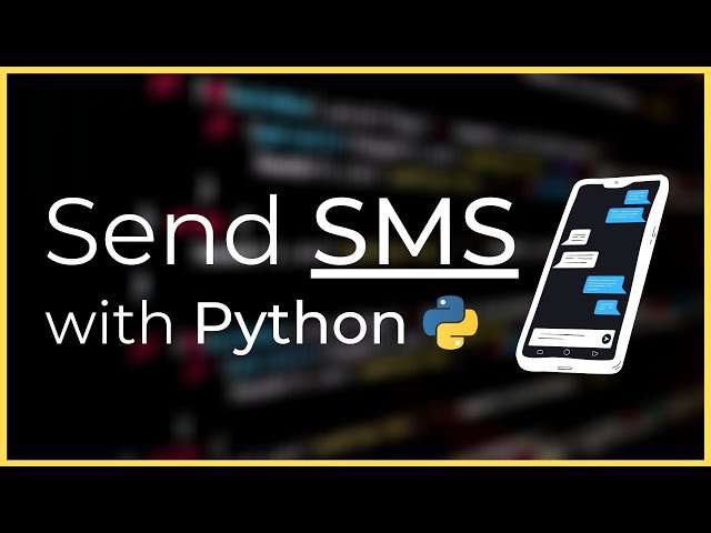 Send SMS for Free with Python Tutorial (Twilio)