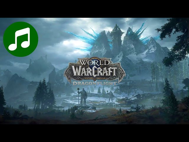 Relaxing WoW DRAGONFLIGHT Music 🎵 One Hour Fantasy CHILL MIX (Soundtrack | OST) D&D