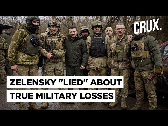 Ukraine Army Chief Reveals "Worsening" Situation On Frontlines | Zelensky Hinding Russia War Toll?