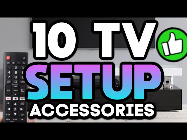 UPGRADE Your TV Setup with these 10 Accessories...