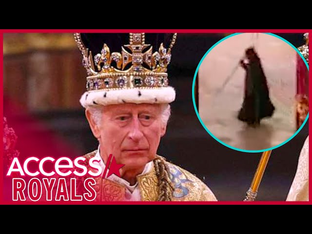 Royal Fans Spot Grim Reaper Figure At King Charles’ Coronation
