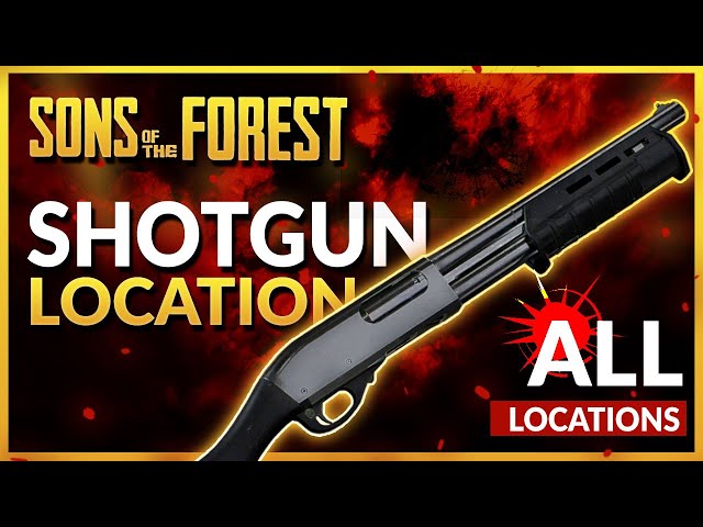 Sons of the Forest SHOTGUN Locations | All Two