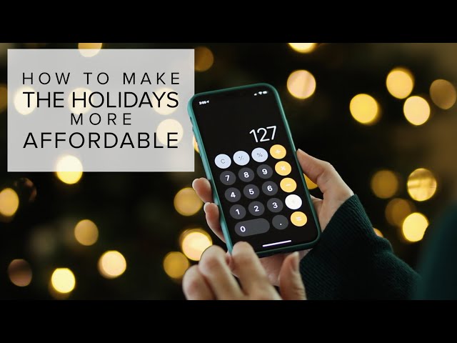 6 Minimalist Tips to Make the Holidays More Affordable