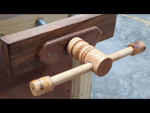 Bench Vise Simple || A DIY Woodworking Project
