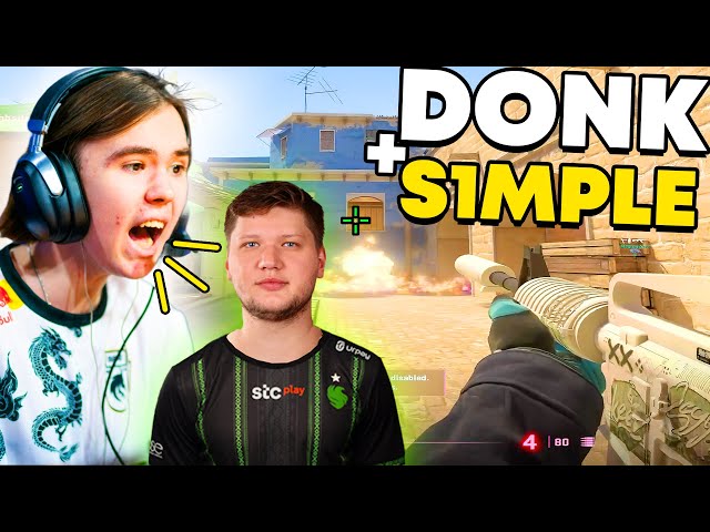 "IT IS HARD TO PLAY WITH S1MPLE" - EVEN DONK CAN'T CARRY S1MPLE WITH INPUT LAG!! (ENG SUBS) CS2 FPL