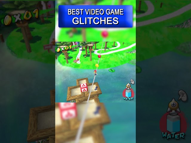 Super Rocket Glitch in Super Mario Sunshine - The Easter Egg Hunter #gamingglitches