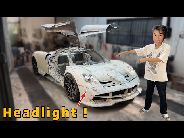 How to make excellent headlights for Pagani Huayra bc