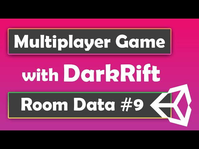 How to make a multiplayer game in Unity with DarkRift - Room Data #9  [Tutorial]