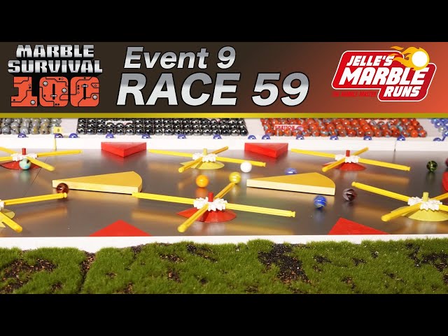 Marble Race: Marble Survival 100 - Race 59