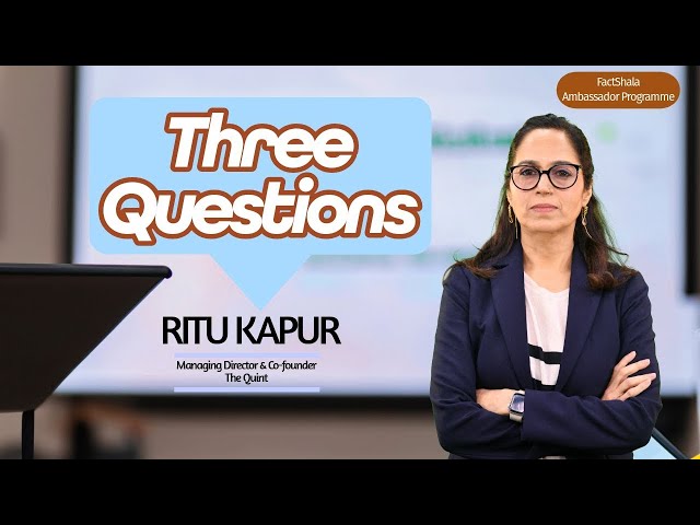 Three Questions To Ask Before Sharing Information | FactShala | The Quint