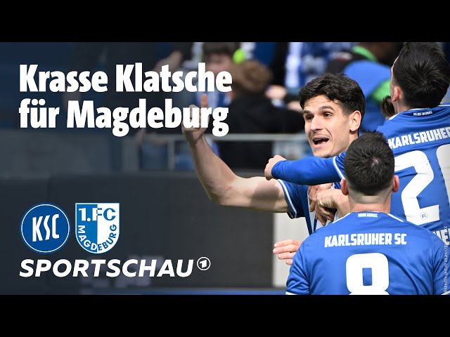 Karlsruher SC – 1. FC Magdeburg Highlights 2. Bundesliga, 26. Spieltag | Sportschau