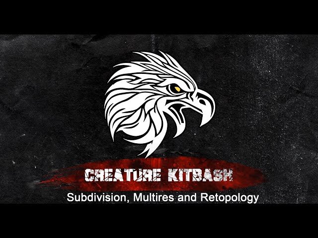Creature Kitbash Tutorial - Subdivision, Multires and Retopology