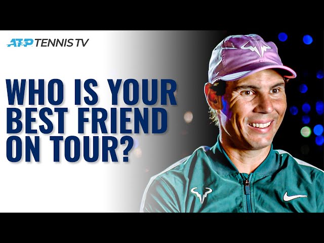 ATP Players Reveal Their Best Friends on Tour! 🤗