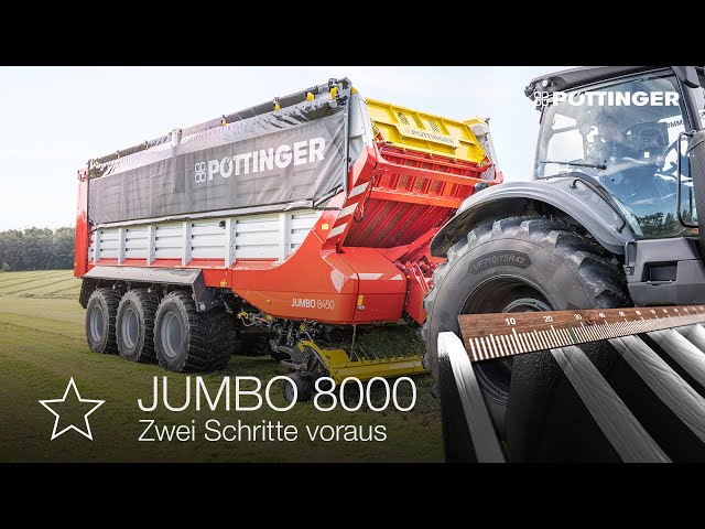 PÖTTINGER - JUMBO 8000 Ladewagen - Ihre Vorteile