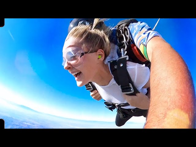 Charlotte Lawrence - Skydiving with Friends
