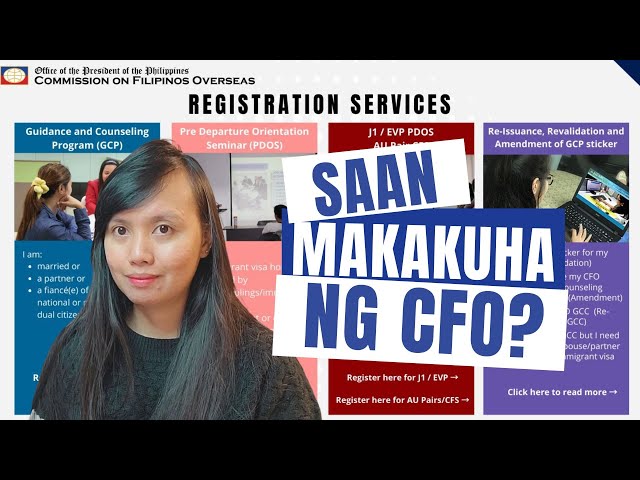 Ano ang CFO at saan makakakuha ng CFO certificate?