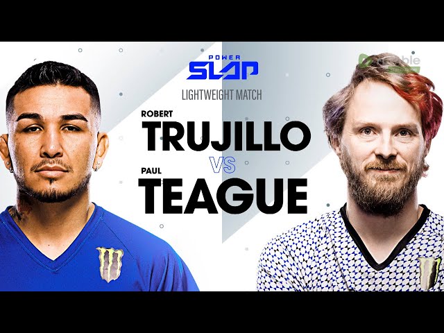 Robert Trujillo vs Paul Teague | Power Slap 4 Full Match