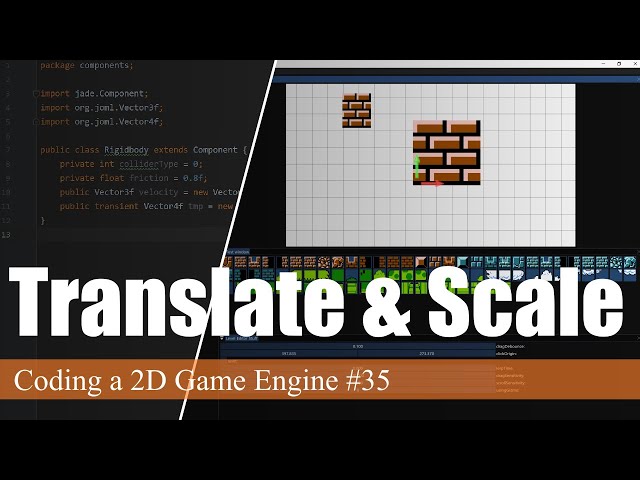 Translate and Scale Gizmo | Coding a 2D Game Engine in Java #35