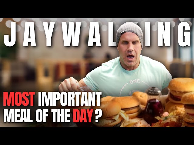 THE MOST IMPORTANT MEAL | JAYWALKING