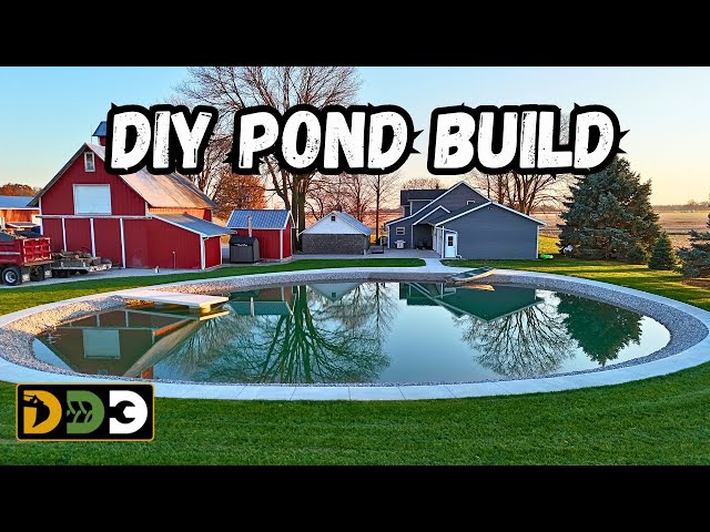 Full Backyard Pond Build Start To Finish