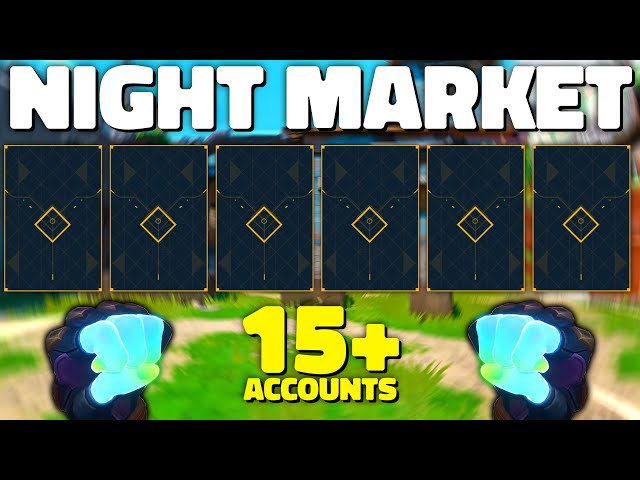 I made 20 Accounts to Find the BEST Night Market...
