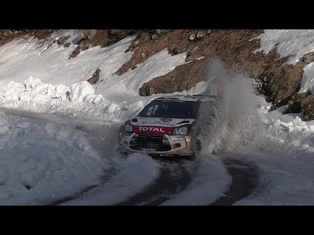 Tests Before rallye Monte Carlo Mads Østberg Citroën DS3 WRC by Ouhla lui