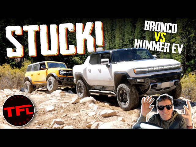I Found The Limit & Then Went Beyond It: GMC Hummer EV vs Ford Bronco Extreme Off-Road Review!